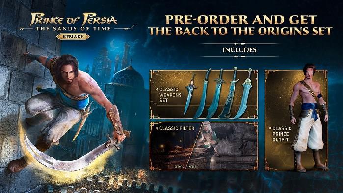 Bônus de pré-venda do remake de Prince of Persia: The Sands of Time são revelados