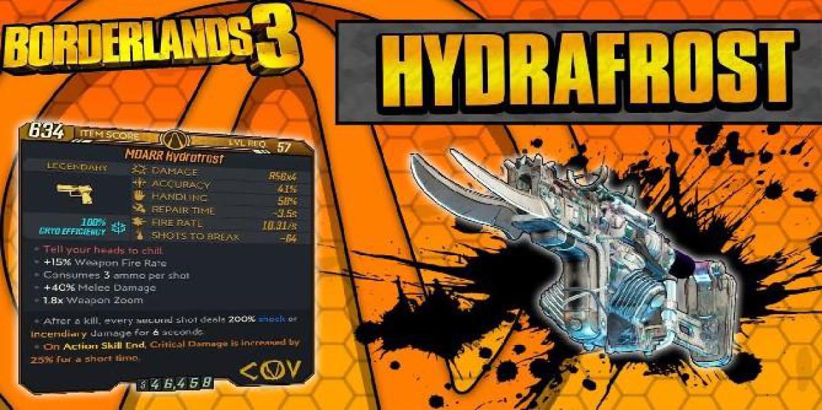Borderlands 3: Onde obter a pistola Hydrafrost