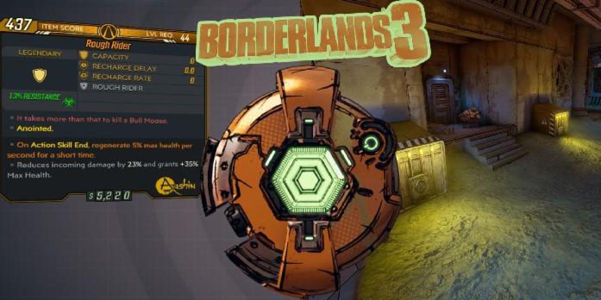 Borderlands 3: Onde obter o Rough Rider Shield (e tudo o que você precisa saber sobre ele)