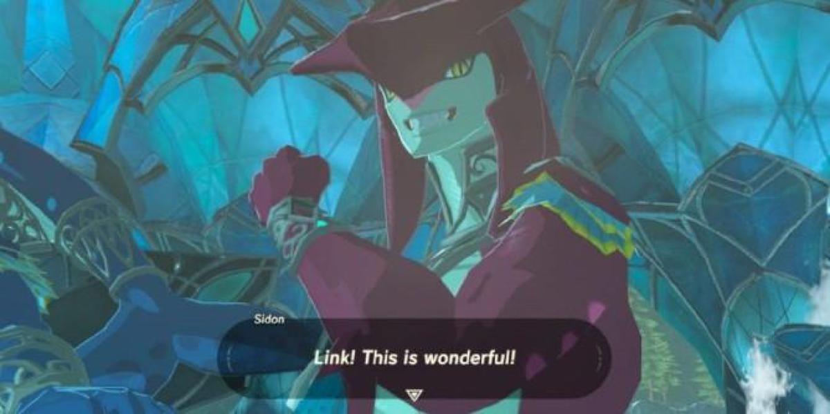Breath of the Wild: Sidon Voice Actor elogia a comunidade Zelda, cosplayers