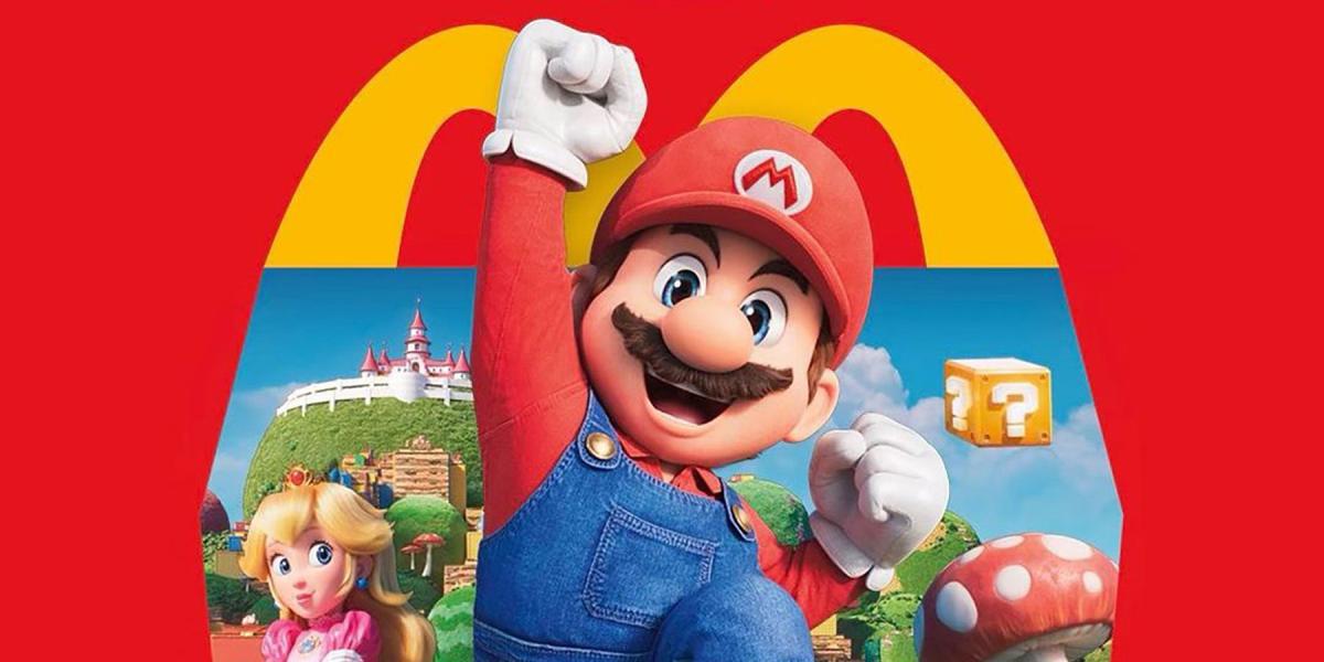Brinquedos Happy Meal do McDonald s do Mario Movie são lançados nos EUA