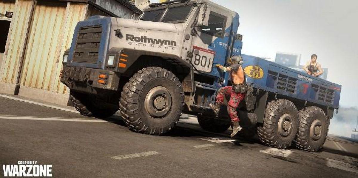 Bug de Call of Duty: Warzone vai prender os jogadores em um caminhão
