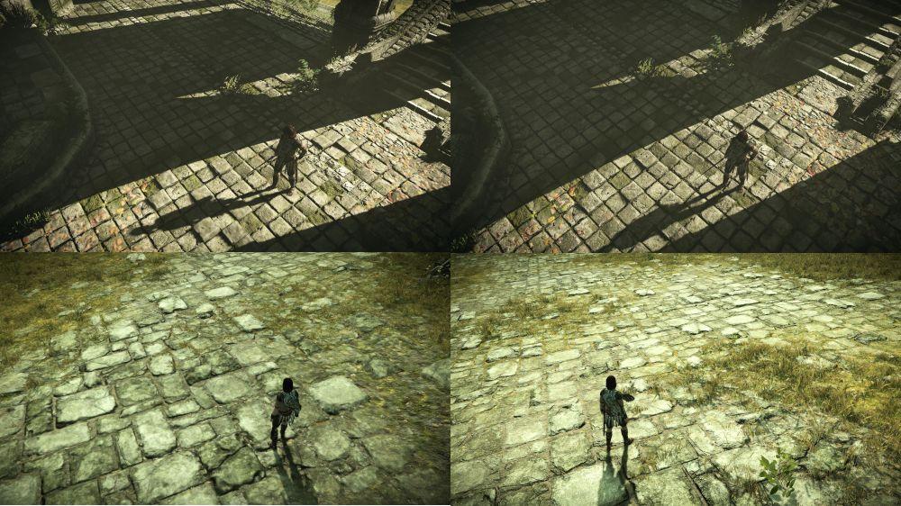 shadow of the colossus remake no PS5 comparação de correções