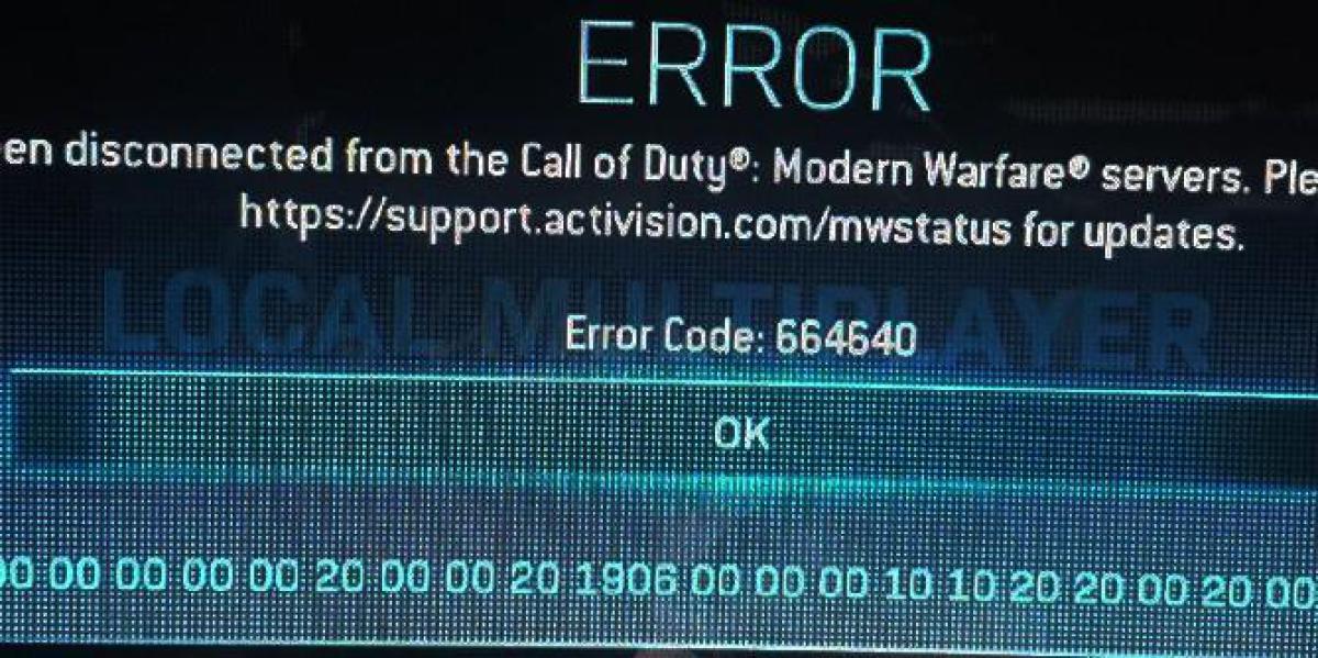 Bug de quebra de jogo de Call of Duty: Modern Warfare corrigido