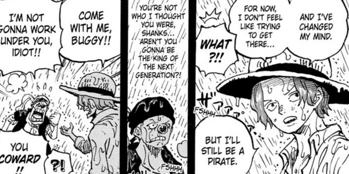 Shanks e Buggy falam sobre One Piece