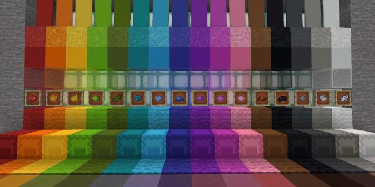 Cada cor de corante no Minecraft e como obtê-lo
