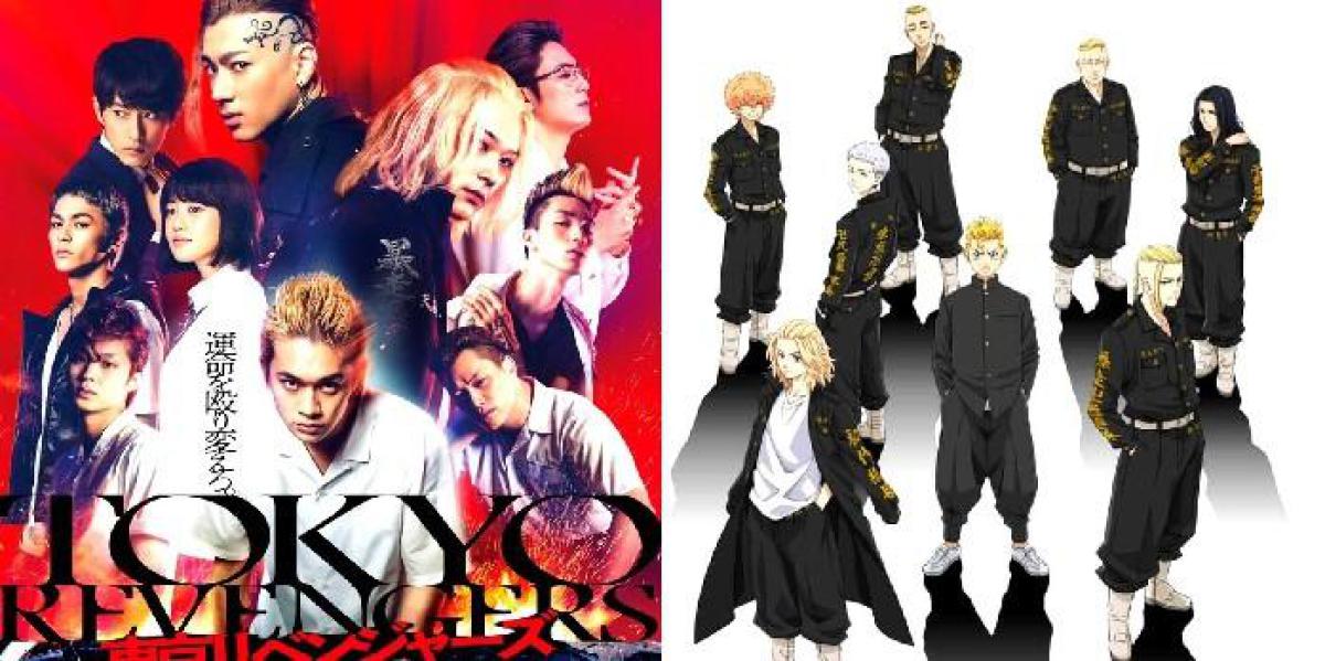 Todos os personagens de Tokyo Revengers em comparação com live-action -  AnimeBox
