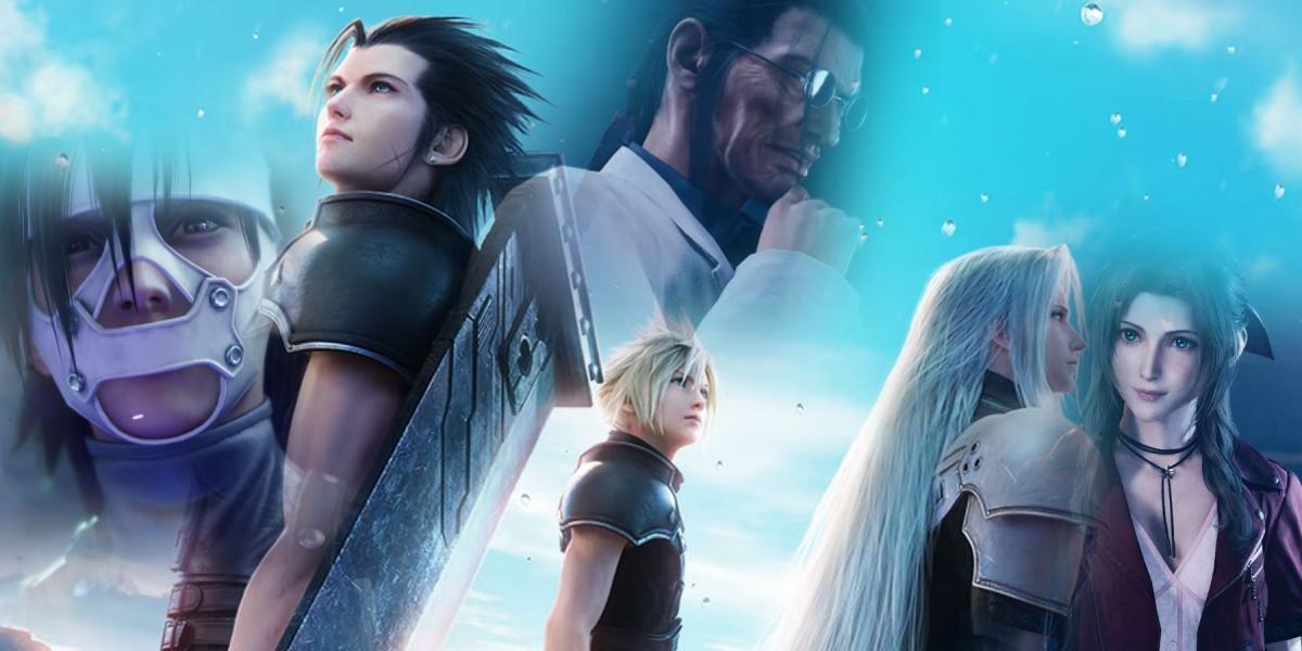 Cada ponto de plotagem do projeto Final Fantasy 7 Remake definido pelo Crisis Core