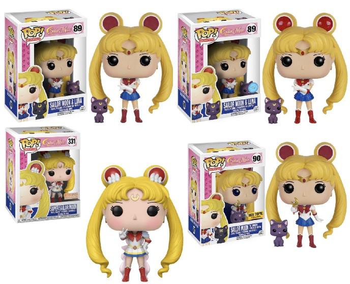 Cada Sailor Moon Funko Pop e quanto eles valem