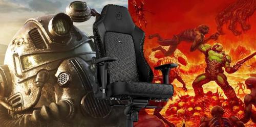 Cadeiras de jogos Fallout e DOOM estão chegando