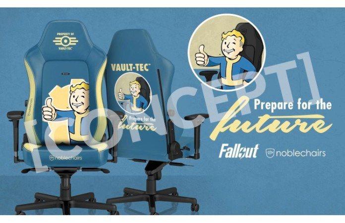 Cadeiras de jogos Fallout e DOOM estão chegando