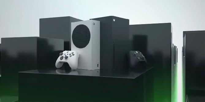 Caixa de varejista do Reino Unido usando cédulas para chance de comprar o Xbox Series X