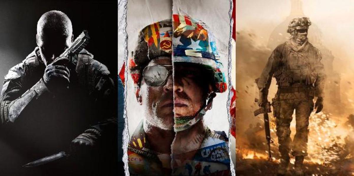 Call Of Duty: 10 jogos com a melhor arte de capa, classificados