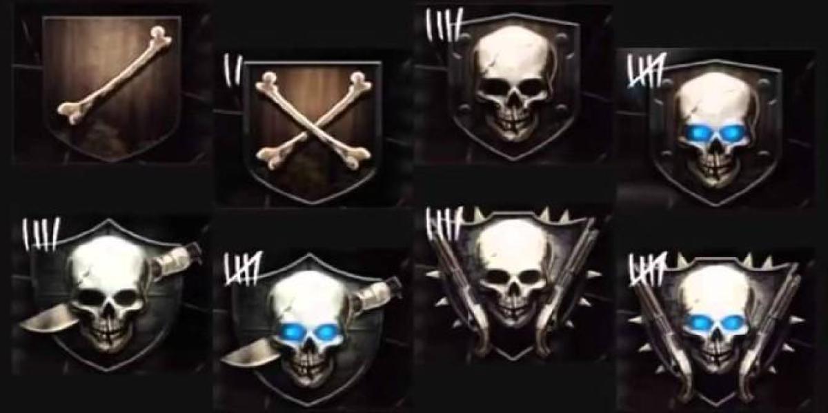 Call of Duty: Black Ops Cold War Zombies Os jogadores estão pedindo por ícones de prestígio de Black Ops 2