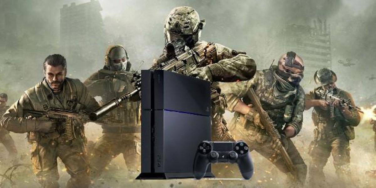 Call of Duty domina as paradas PS4 mais baixadas em março de 2020
