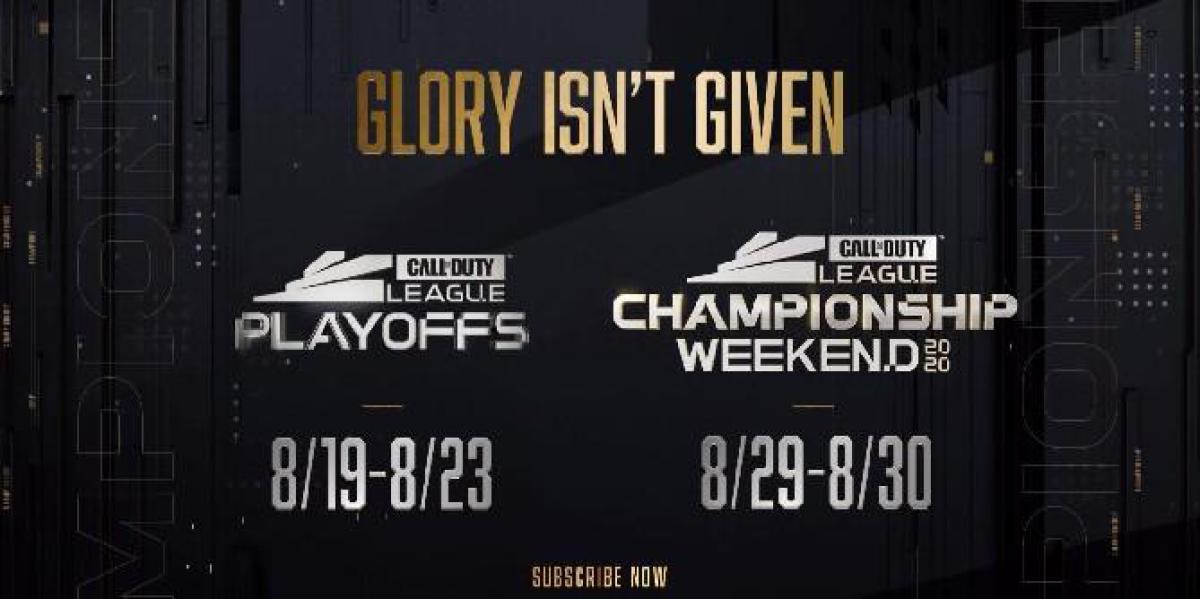 Call of Duty League antecipa os próximos playoffs e campeonato