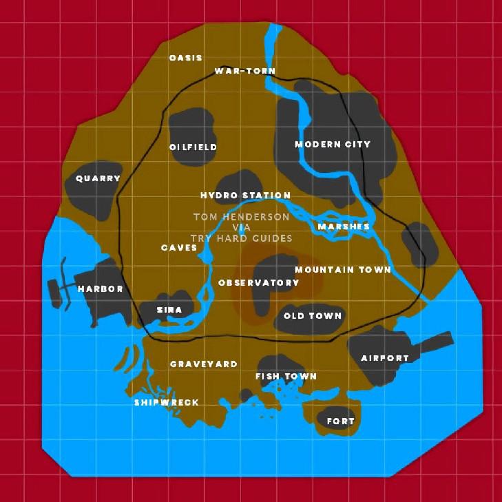 Call of Duty Leaker cria imagem do mapa de Warzone 2
