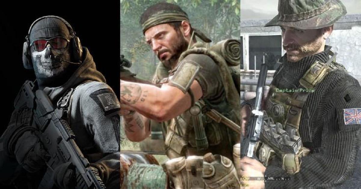Call of Duty: Melhor Personagem de Campanha, Classificado