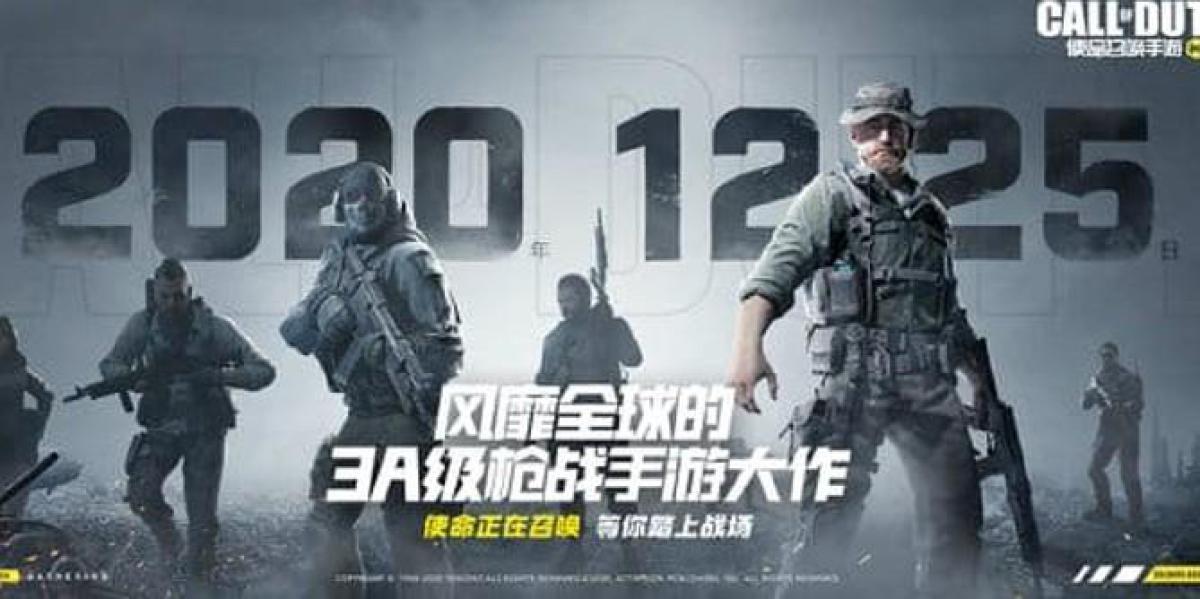 Call of Duty Mobile já é um enorme sucesso na China