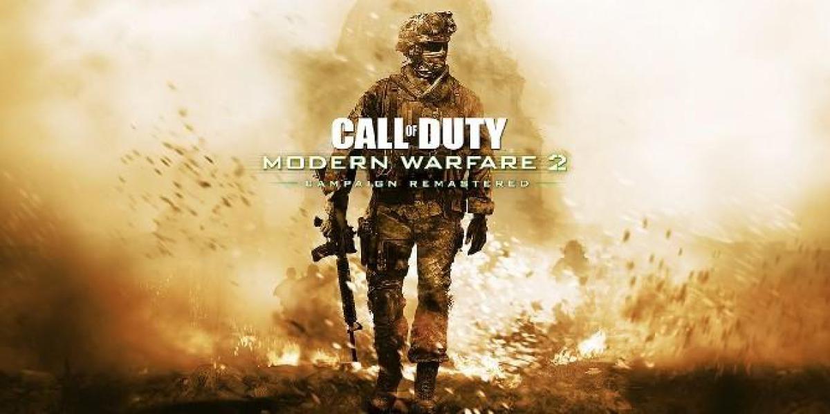 Call of Duty: Modern Warfare 2 Remaster é exclusivo do PS4 cronometrado