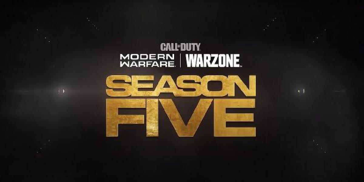 Call of Duty: Modern Warfare e Warzone Season 5 Tamanho do arquivo revelado, pré-carregamento disponível no PS4