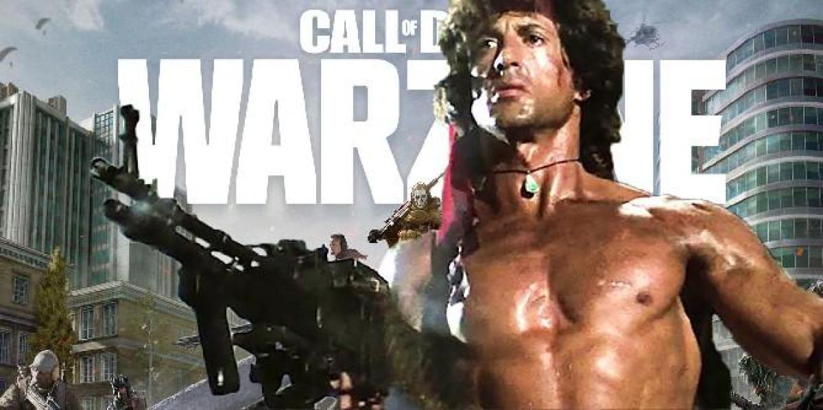 Call of Duty Twitter está provocando um potencial crossover de Rambo