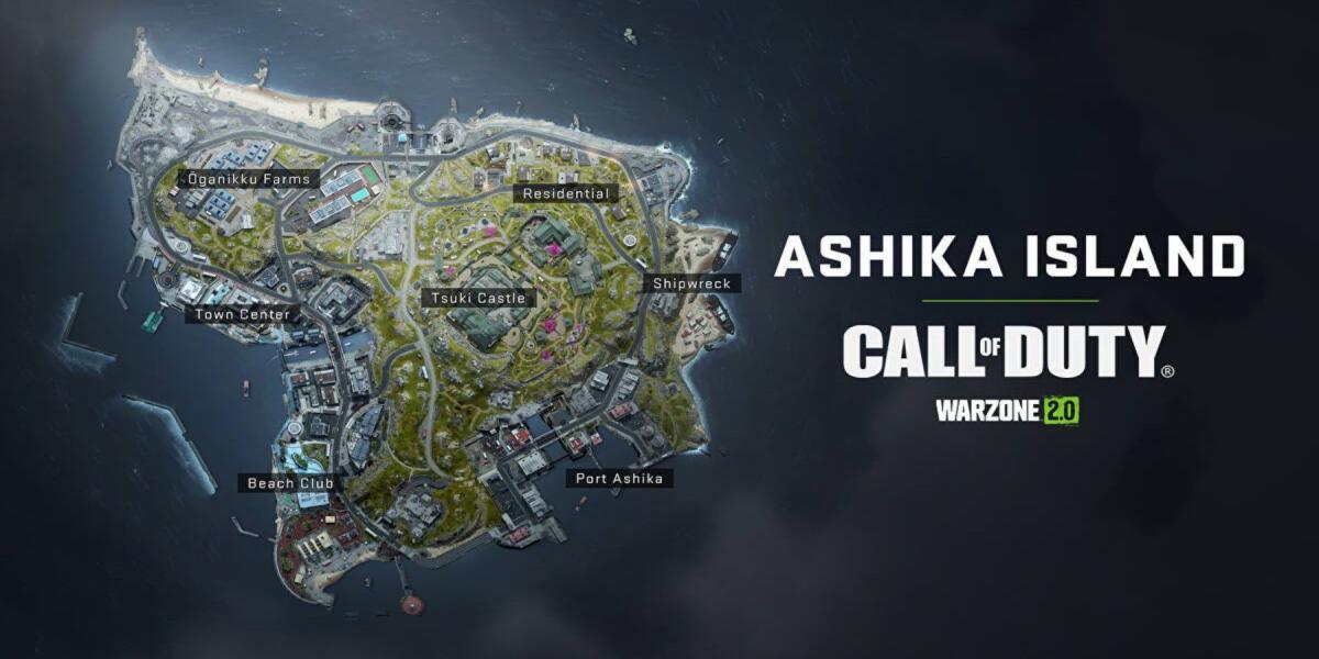 Call of Duty: Warzone 2 – Todos os pontos de interesse da Ilha Ashika explicados