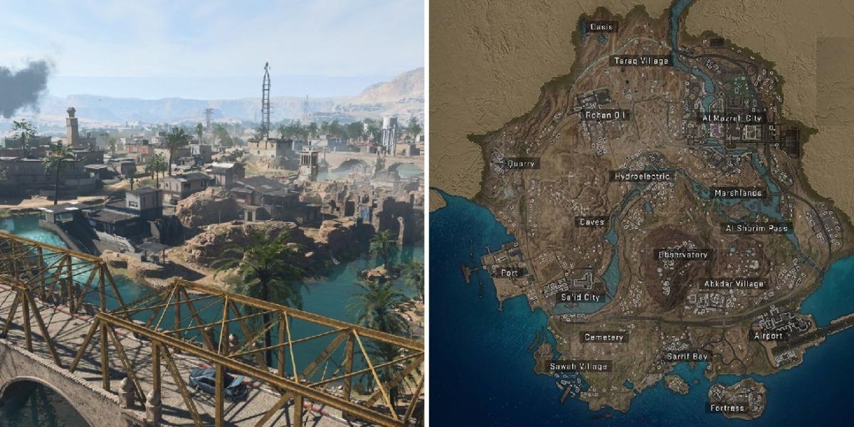 Call of Duty Warzone 2: todos os pontos de interesse no mapa Al Mazrah