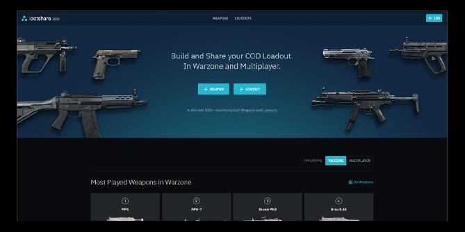 Call of Duty: Warzone App ajuda os jogadores a compartilhar loadouts favoritos