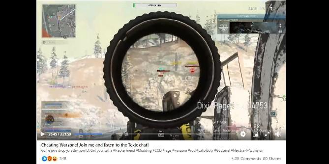 Call of Duty: Warzone Cheaters deixam o Twitch e vão para o Facebook Gaming