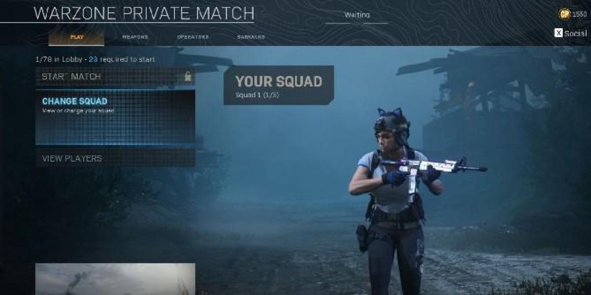 Call of Duty Warzone: como hospedar uma partida privada