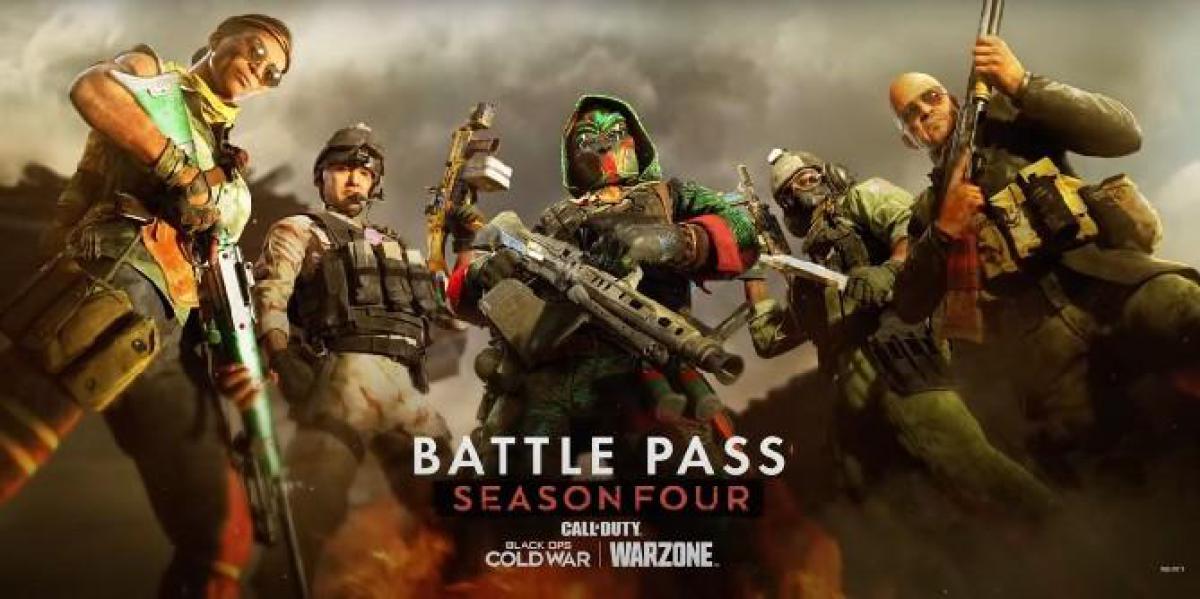 Call of Duty: Warzone Detalhes Conteúdo do Passe de Batalha da Temporada 4