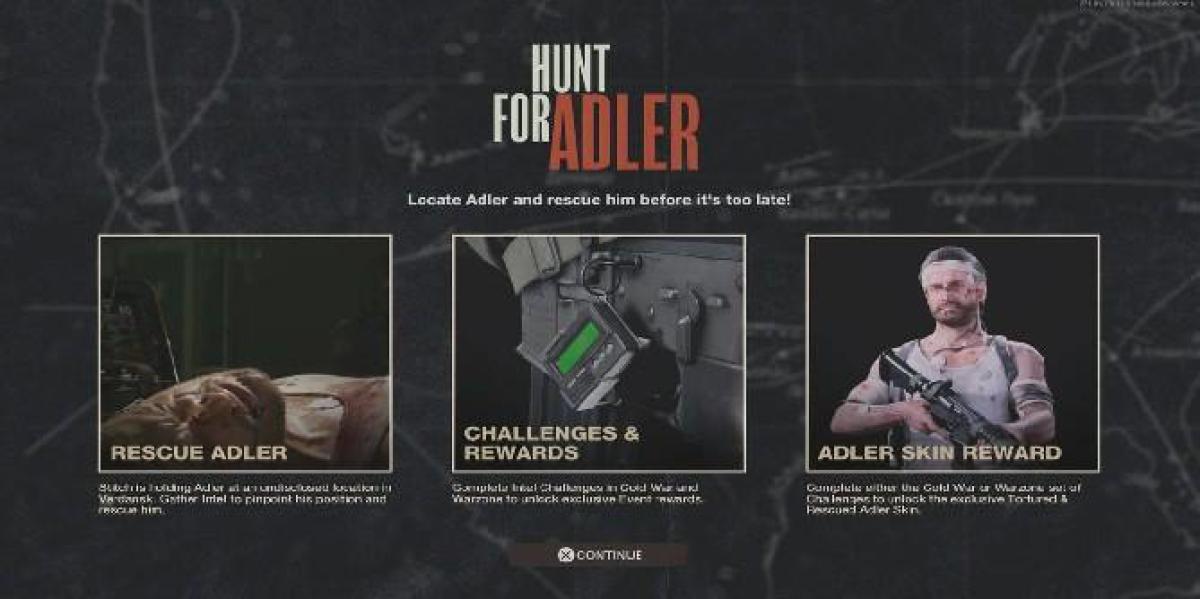 Call of Duty: Warzone Devs investigando problemas com os desafios do evento Hunt for Adler