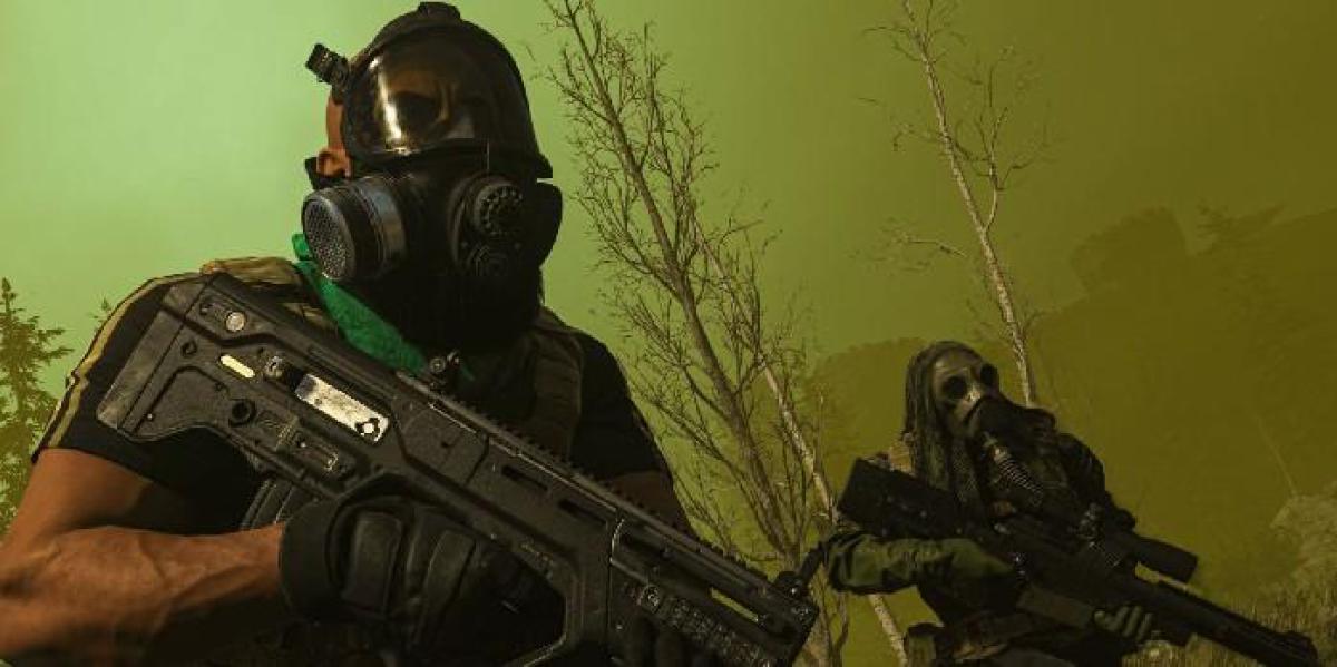 Call of Duty: Warzone está adicionando uma opção de alternância de máscara de gás na 5ª temporada