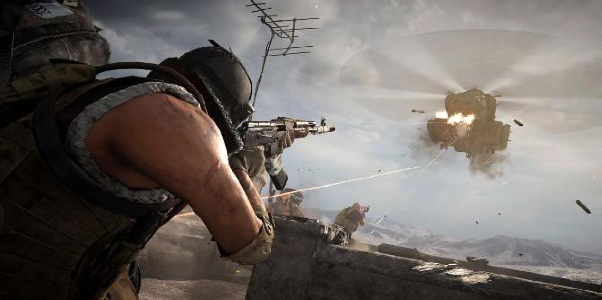 Call of Duty: Warzone está removendo temporariamente helicópteros