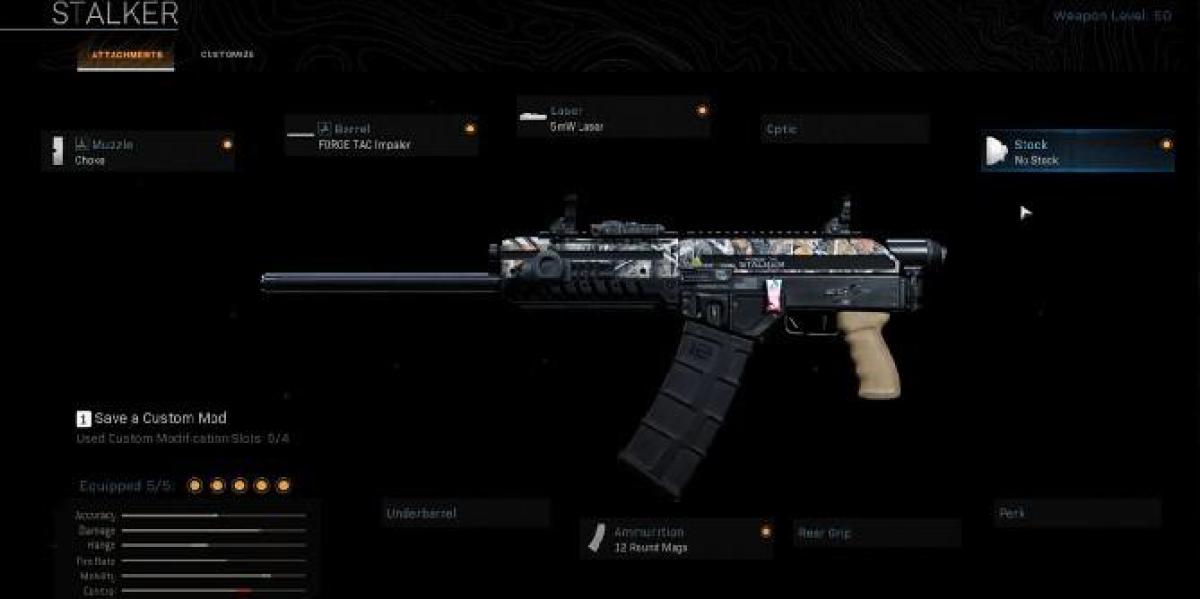 Call of Duty: Warzone Player cria carregamento de espingarda Origin-12 sobrecarregado