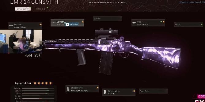 Call of Duty: Warzone Pro Symfuhny revela configuração DMR sobrecarregada