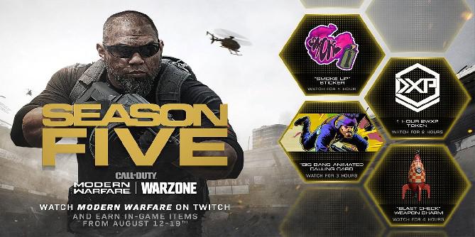 Call of Duty: Warzone revela novas recompensas para os espectadores do Twitch