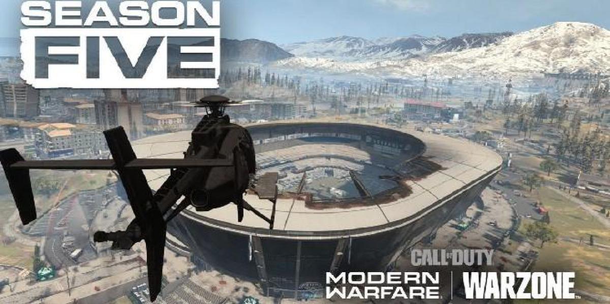 Call of Duty: Warzone Season 5 explode o telhado do estádio, mais mudanças no mapa confirmadas