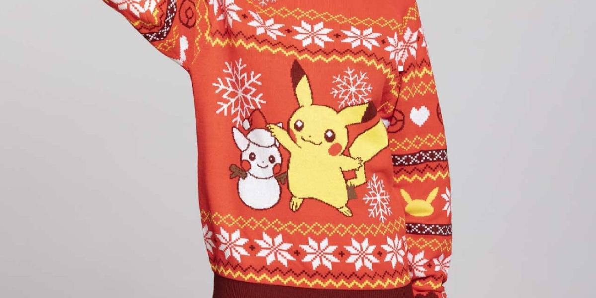 Camisolas de Natal feias de Pokemon estão à venda