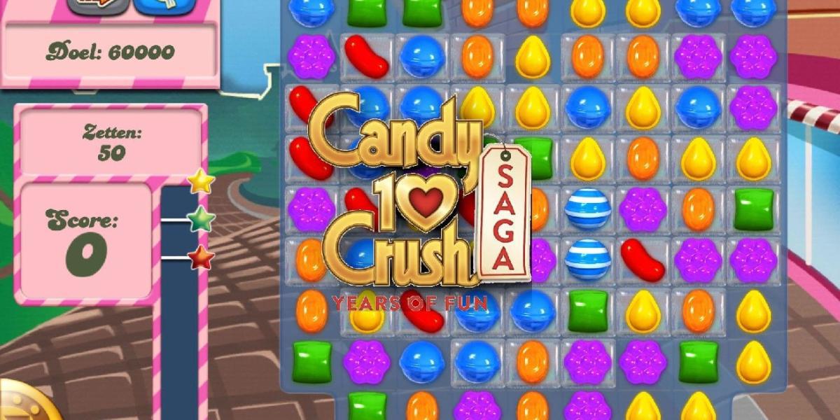 Candy Crush Saga já tem 10 anos
