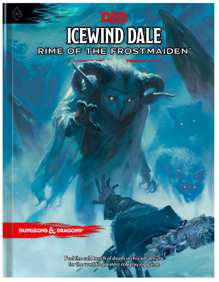 Capa de arte alternativa de Dungeons and Dragons Icewind Dale Rime of the Frostmaiden é revelada