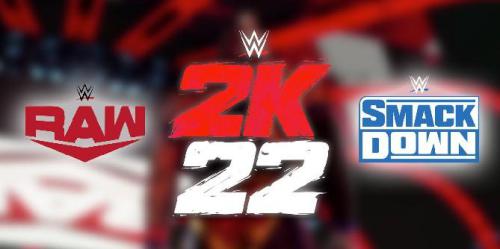 Capas de WWE 2K22 têm Smackdown sério vs. Raw Vibes