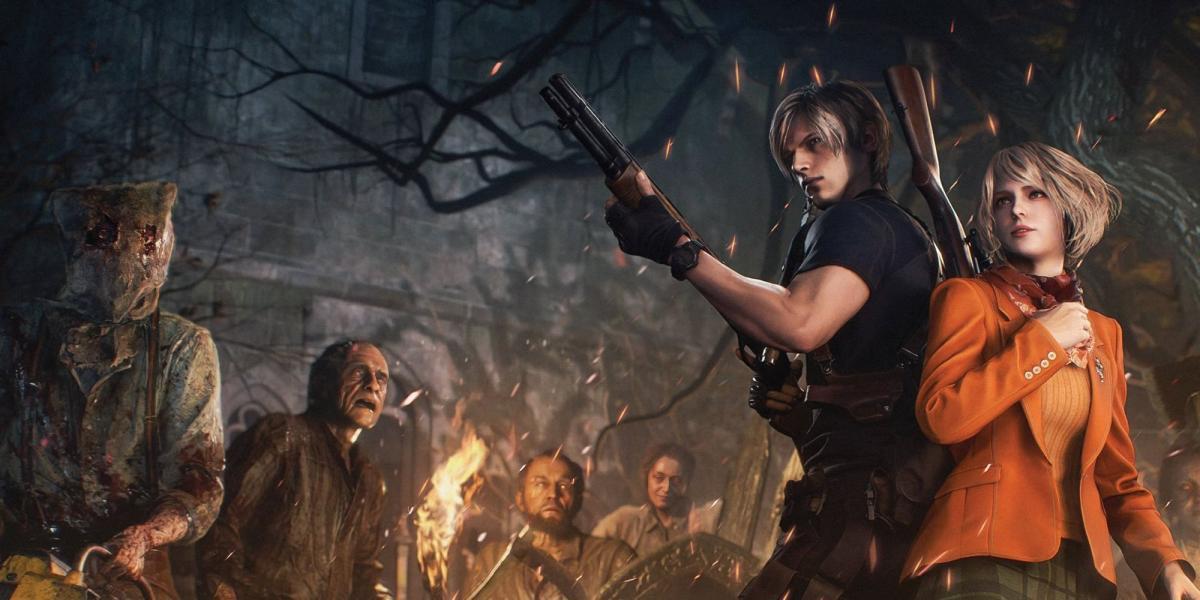 Resident Evil 4 Leon e Ashley