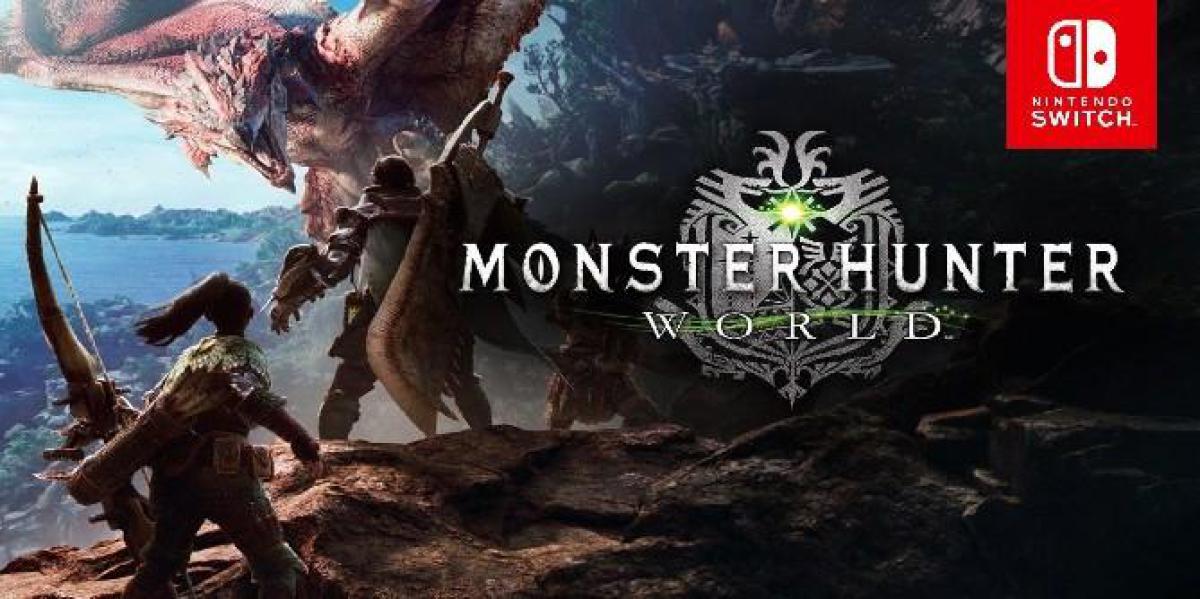 Capcom responde aos pedidos de uma porta para o Monster Hunter World Switch