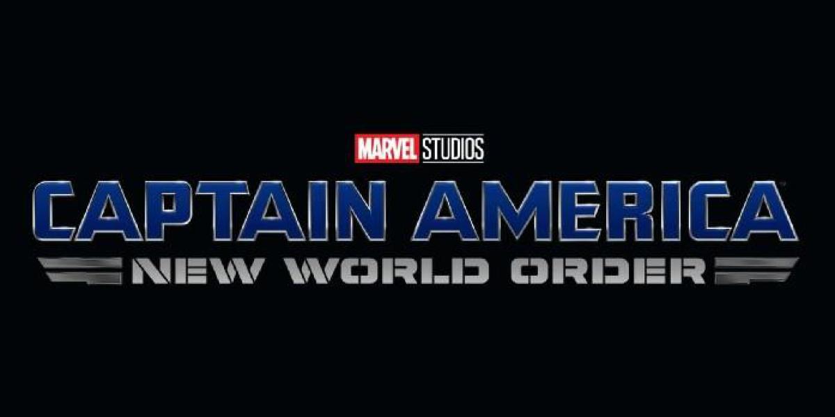 Capitão América 4 de Anthony Mackie ganha título oficial e data de lançamento