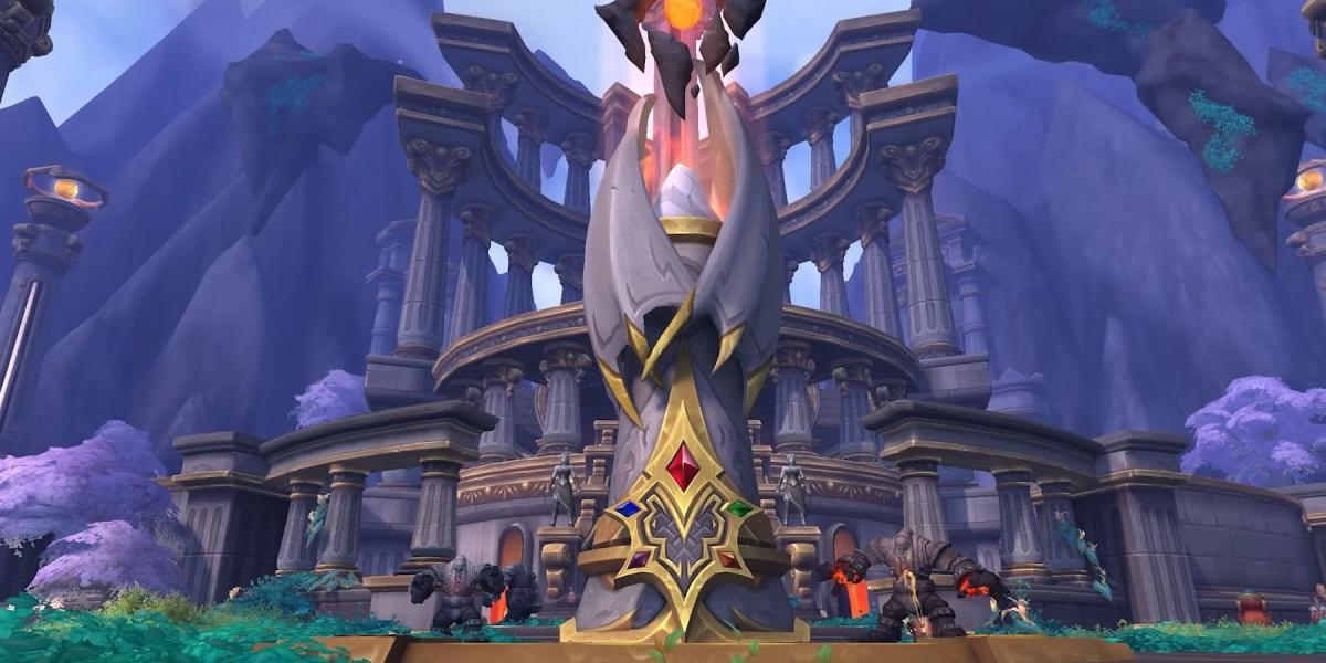 Captura de tela de World of Warcraft mostra como a interface do usuário pode ficar ridícula durante ataques