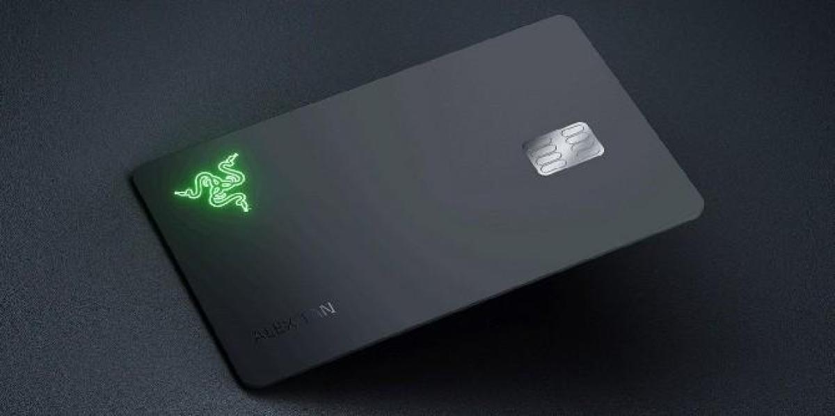 Cartão Razer Visa tem luz LED, sistema de recompensa gamificado