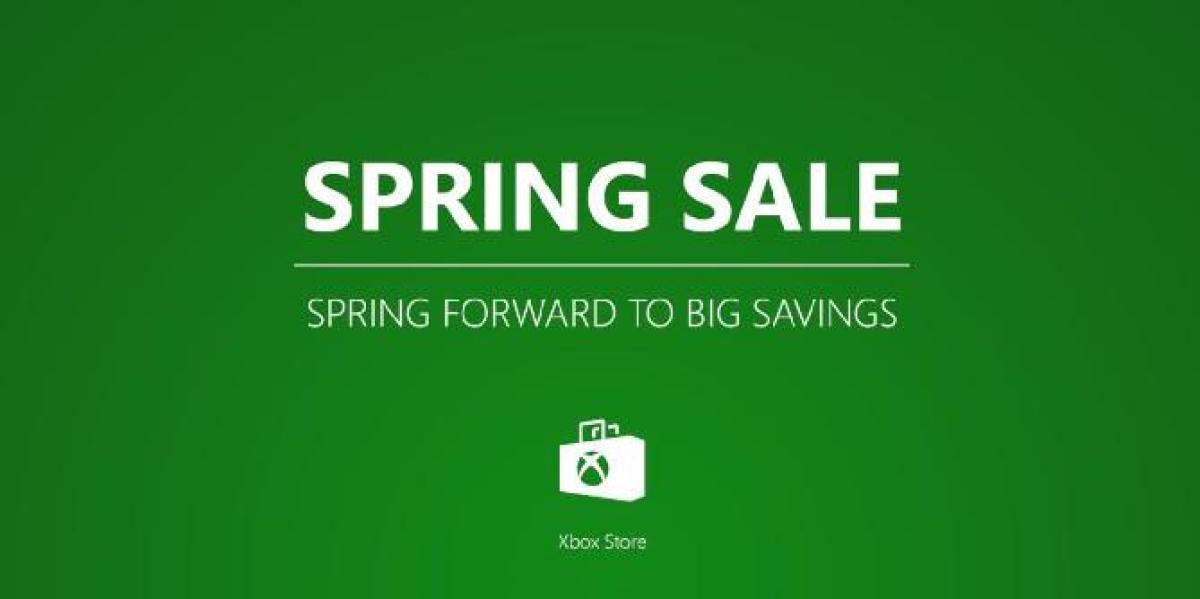 Cartões-presente gratuitos do Xbox enviados novamente para a venda de primavera do Xbox