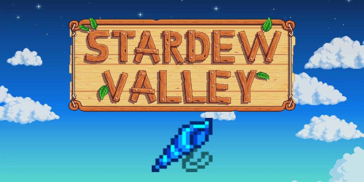 Stardew Valley logo e pingente de sereia